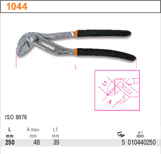 KLEŠTĚ SIKO-MODEL 1044 250MM