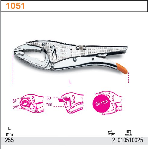 KLEŠTĚ SIKO-MODEL 1051 255MM