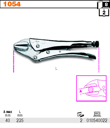 KLEŠTĚ SIKO-MODEL 1054 235MM