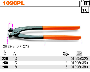 KLEŠTĚ OMÍTACÍ-MODEL 1098PL 280MM