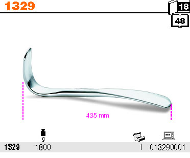 LŽÍCE KAROSÁŘSKÁ DVOJITĚ ZAKONČENÁ-MODEL 1329 43