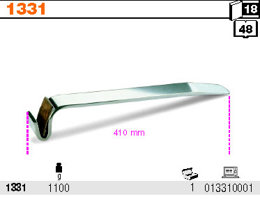 OHÝBAČKA PLECHU-MODEL 1331 410MM