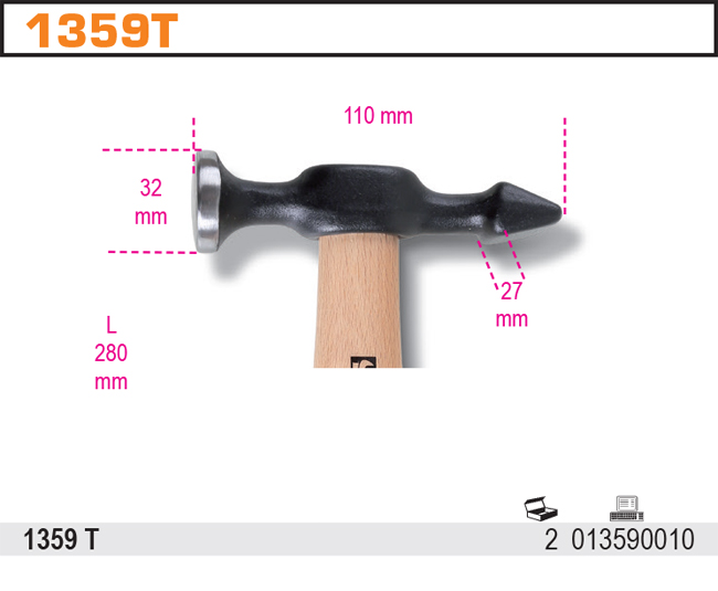 KLADIVO KLEMPÍŘSKÉ-MODEL 1359 T