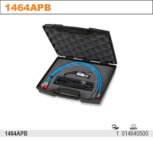 Set pro testování systému vysokého tlaku v FSI benzínových motorech, pro použití