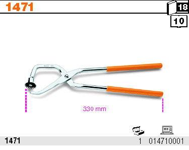 KLEŠTĚ NA PRUŽINY BRZD-MODEL 1471