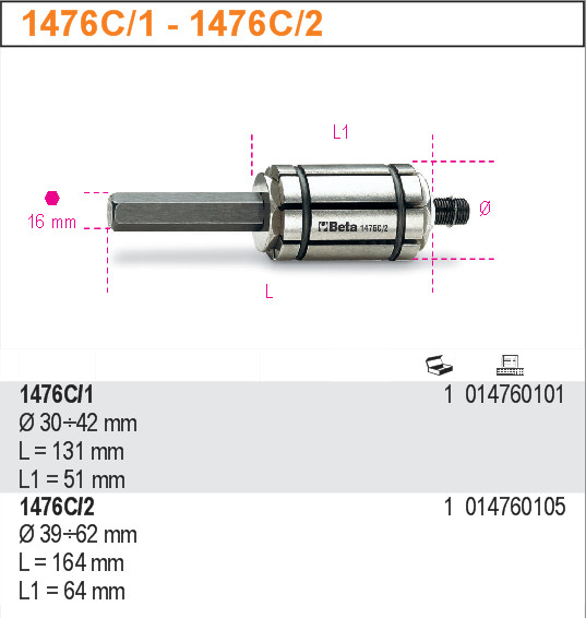 EXPANDER NA VÝFUKY-MODEL 1476C 30-42MM