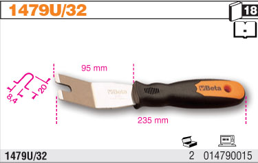 PÁKA NA VYTAHOVÁNÍ KOLÍKŮ ČALOUNĚNÍ-MODEL 1479U