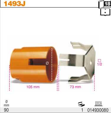 KLÍČ NA OLEJOVÉ FILTRY-MODEL 1493J