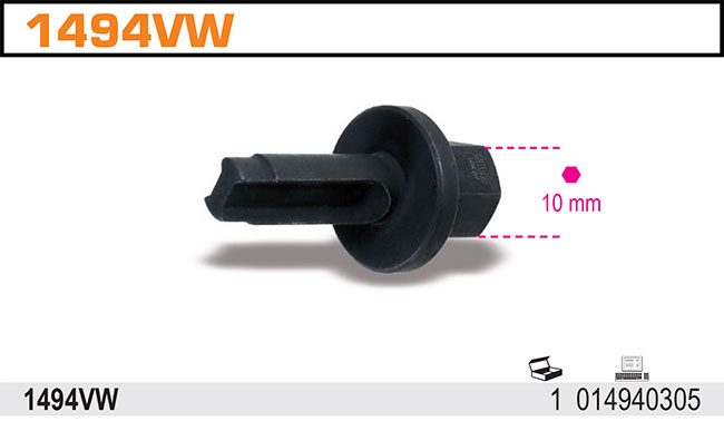 Speciální hlavice na vypouštění oleje, motory Volkswagen