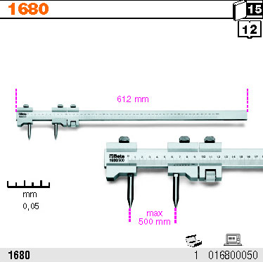 CYRKL S PRECIZÉREM-MODEL 1680 500MM