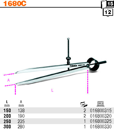CYRKL TRASOVACÍ-MODEL 1680C 300MM