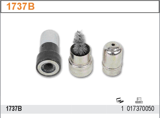 KARTÁČ NA ČIŠTĚNÍ KLEM A ZÁTISKŮ-MODEL 1737B