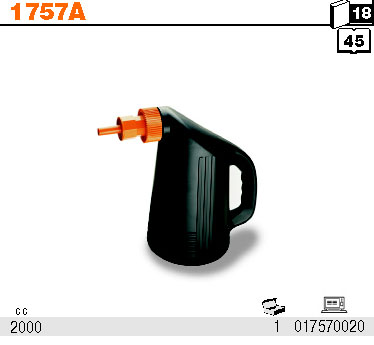 NÁDRŽKA NA DOPLNOVÁNÍ AKUMULÁTORŮ-MODEL 1757A