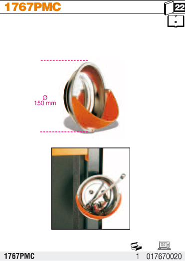 DRŽÁK MAGNETICKÝ NA NÁŘADÍ KULATÝ-MODEL 1767PMC