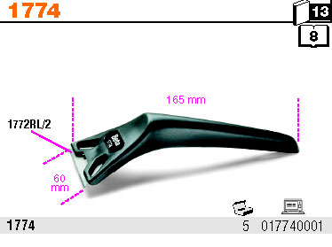 ŠKRABKA MULTIFUNKČNÍ-MODEL 1774 170MM