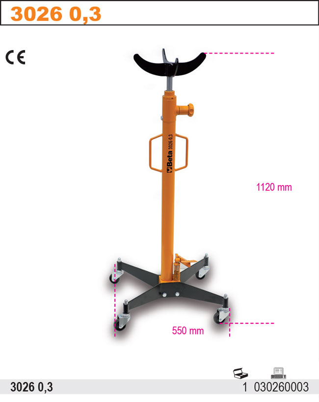 PODPĚRA HYDRAULICKÁ NA SPOJKU-MODEL 3026 0,3