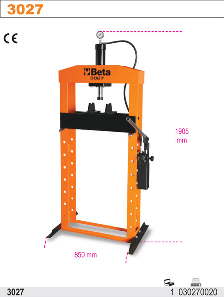 LIS SERVISOVÝ HYDRAULICKÝ-MODEL 3027 20T