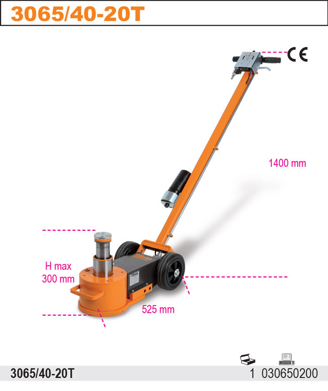 3065 /40-20T-HYDRAULICKÝ ZVEDÁK