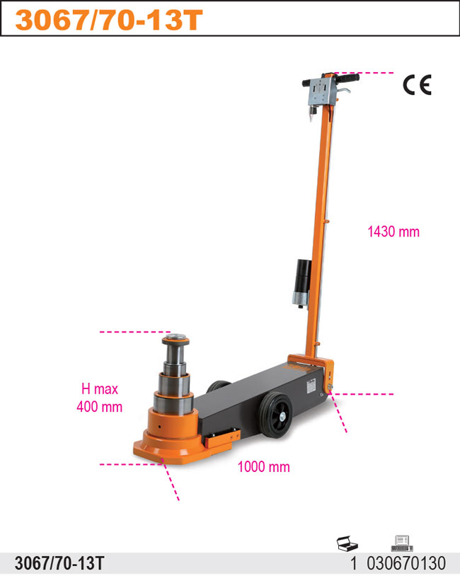 3067 /70-13T-HYDRAULICKÝ ZVEDÁK