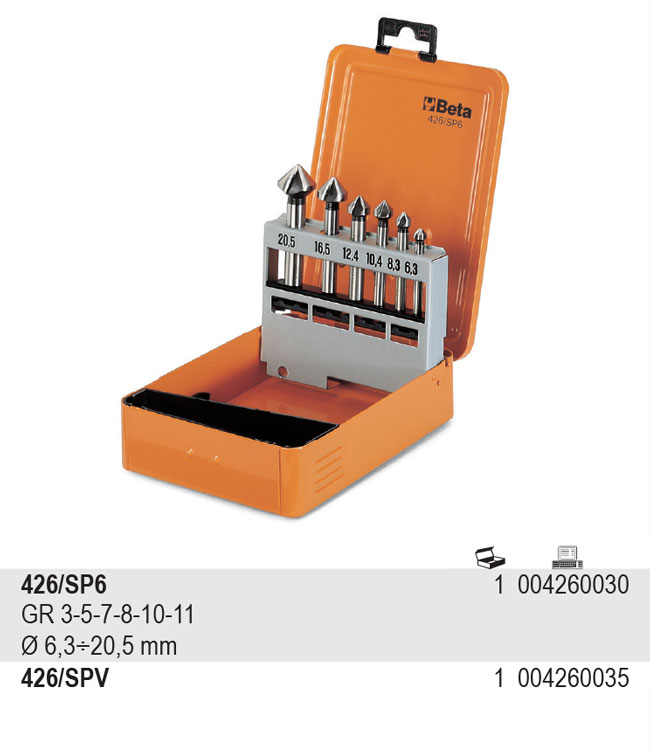 SADA ZÁHLUBNÍKŮ HSS-MODEL 426/SP6