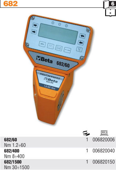 TESTER ELEKTRONICKÝ S KONVERTOREM-MODEL 682 8-400NM
