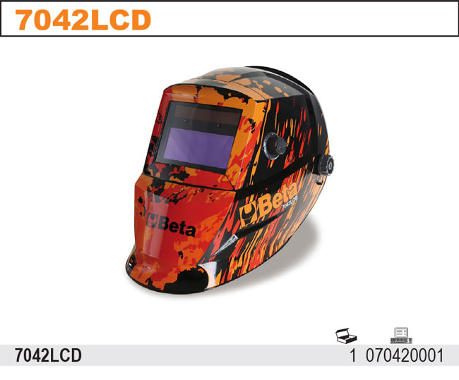 SVÁŘEČSKÁ HELMA LCD