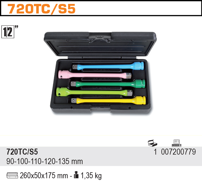 SADA 5KS PRODLOUŽENÍ RÁZOVÁ-MODEL 720TC