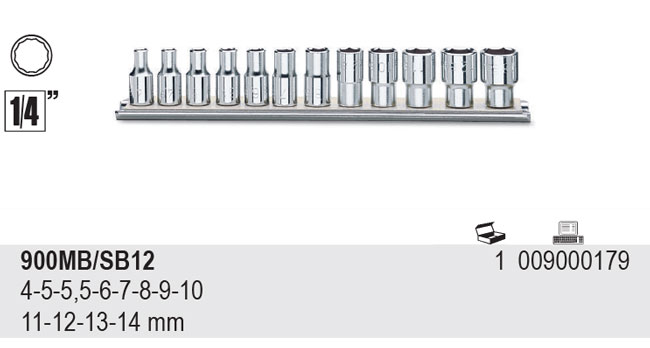 SADA HLAVIC-MODEL 900MB 1/4'' 4-14MM 12KS''