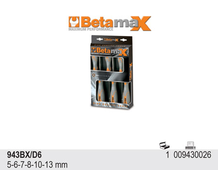 SADA NÁSTRČNÝCH KLÍČŮ 943 BX-MODEL 943BX/D6 6KS