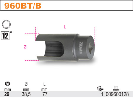 HLAVICE PRO VSTŘIKOVACÍ TRYSKU S EL.ZL.-MODEL 960BT 29MM