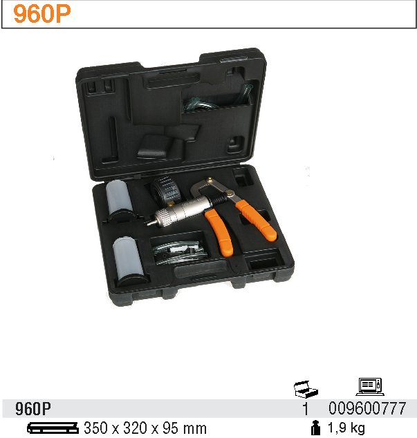 MĚŘIČ TLAKU S PŘÍSLUŠENSTVÍM-MODEL 960P