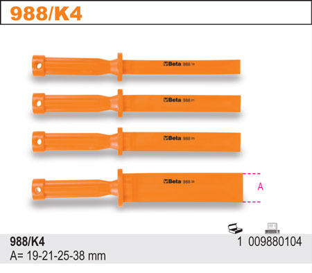 SADA 3 DLÁT Z PVC-MODEL 988/K4