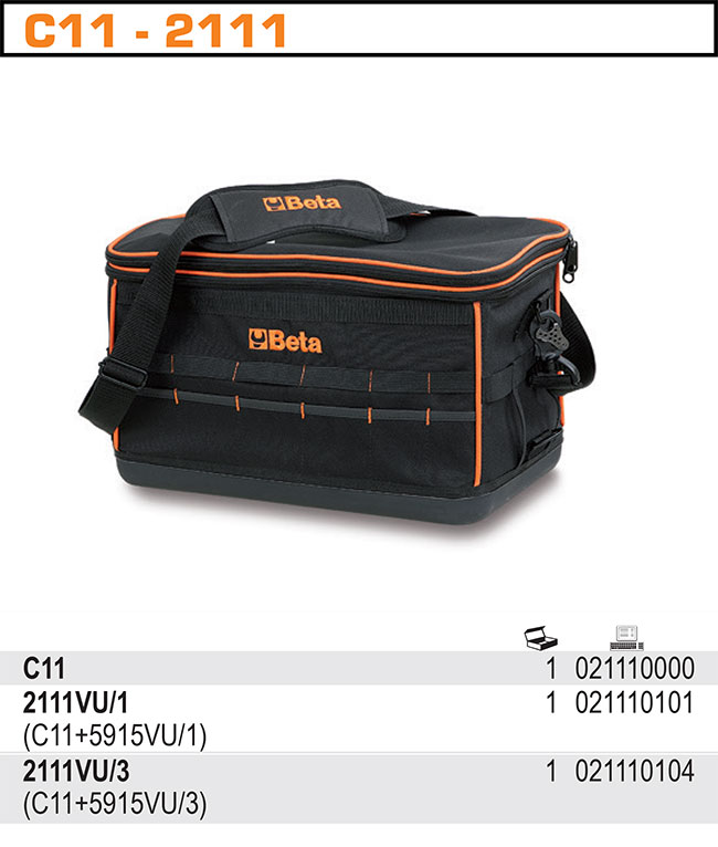 TAŠKA NÁŘAĎOVÁ Z TKANINY BEZ NÁŘADÍ-MODEL 2111