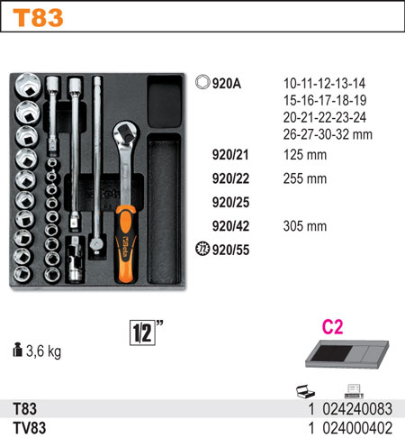 NÁŘAĎOVÁ PODESTA PRÁZDNÁ Z PVC-MODEL 2400 PRO T83