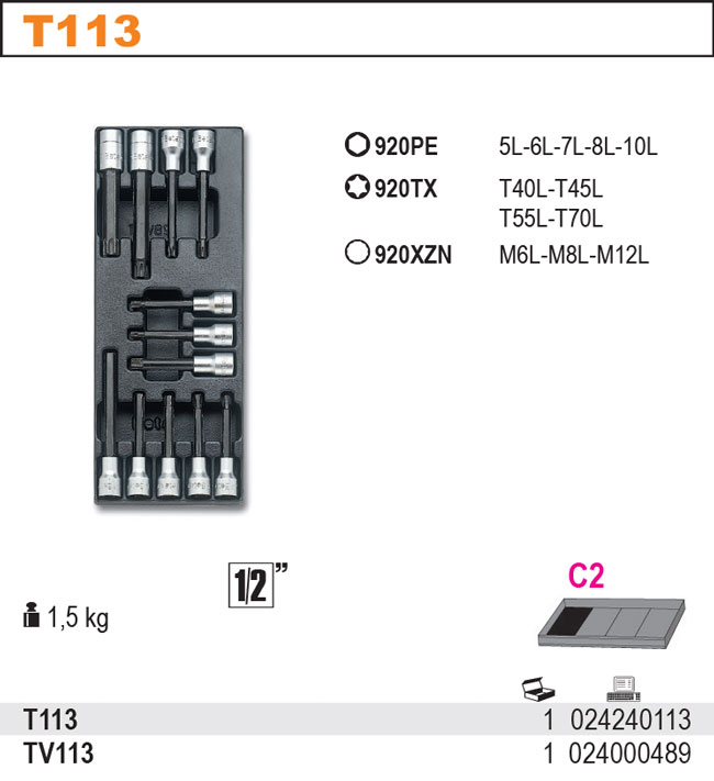 SADA HLAVIC-MODEL 2424/T113 12KS V PODESTĚ Z PVC.