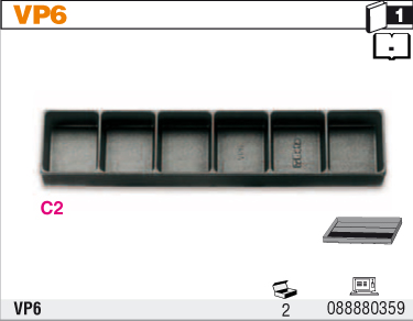 KRABIČKA PLASTOVÁ-MODEL 8888 VP6 580X120X45