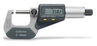 MIKROMETR VNĚJŠÍ-MODEL 1658DGT 0-25MM