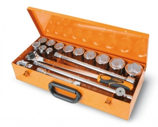 SADA HLAVIC 3/4'' S PŘÍSLUŠENSTVÍM-MODEL 928A/C12 17KS''