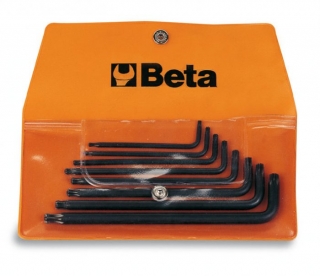 SADA ZÁSTRČNÝCH KLÍČŮ PROFIL TAMPER RESISTANT TORX -MODEL 97RTX/B8 8 KS