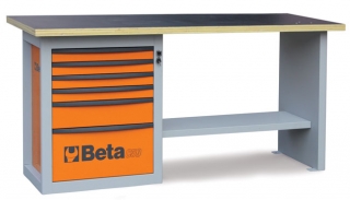 STŮL SERVISNÍ-MODEL 5900 C59A ORANŽOVÝ