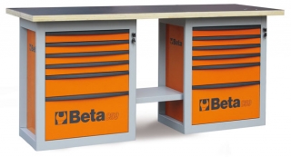 STŮL SERVISNÍ-MODEL 5900 C59B ORANŽOVÝ