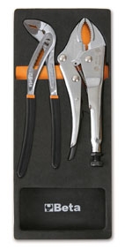 SADA NÁŘADÍ-MODEL 2450/M153  2 KS V PODESTĚ Z MĚKKÉ PĚNY