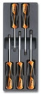 SADA ŠROUBOVÁKŮ-MODEL 2424/T206 5KS  V PODESTĚ Z PVC.