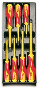 SADA ŠROUBOVÁKŮ IZOLOVANÝCH-MODEL 2424/T226 7 KS