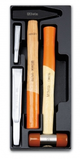 SADA NÁŘADÍ-MODEL 2424/T234 4KS  V PODESTĚ Z PVC.