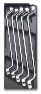 SADA KLÍČŮ-MODEL 2424/T41 5KS  V PODESTĚ Z PVC.
