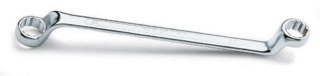 OČKOVÝ KLÍČ OBOUSTRANNÝ VYHNUTÝ, 90 16X17MM DIN 838 ISO 10104 UNI 6740