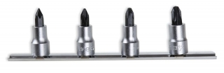 910PH/SB4- sada 3/8" hlavic Phillips